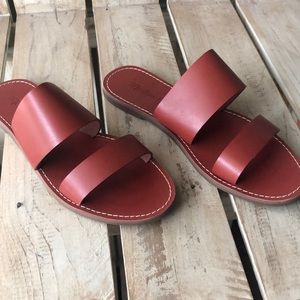 Madewell Double Strap Boardwalk Sandal